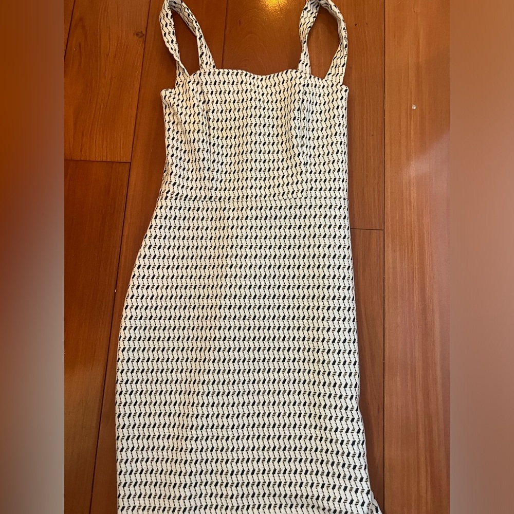 White dress.
